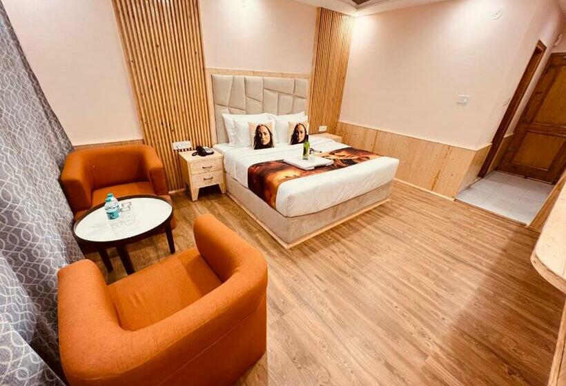 스탠다드 룸 킹사이즈 침대, Hill River Resort By West Western