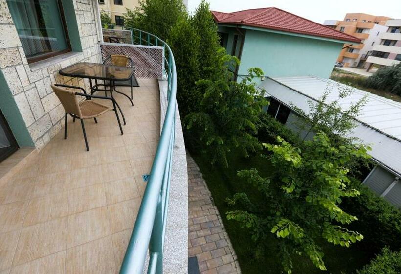 キングサイズベッドのスタンダードルーム, Casa Maya Dor De Mare Mamaia Nord
