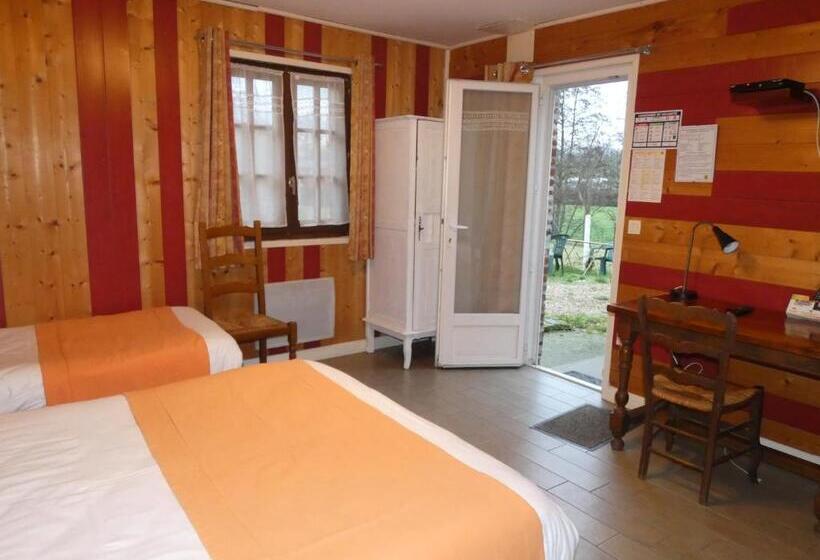 Четырехместный Номер Классик, Logis Hôtel Restaurant Auberge Saint Martin