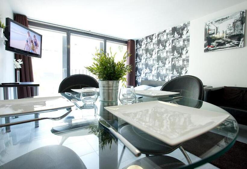 带1个卧室的高级公寓, Résidence Le Patricia