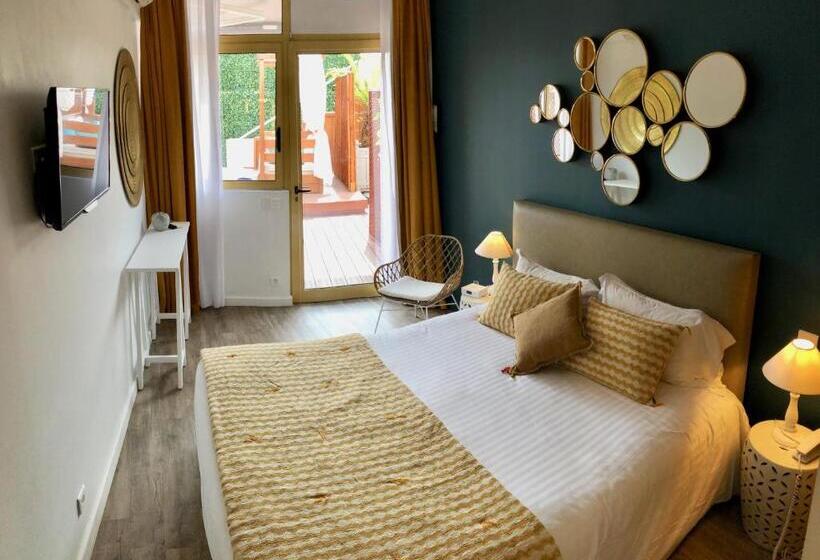 חדר סטנדרט עם טרסה, Boutique Hotel & Spa La Villa Cap Ferrat