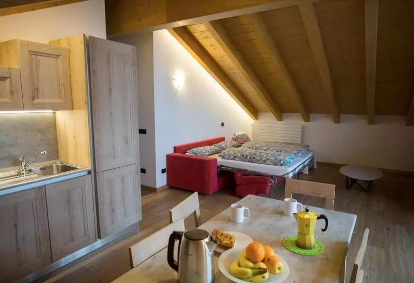 バルコニー付き１ベッドルームアパートメント, Steinbock B&b  Apartaments