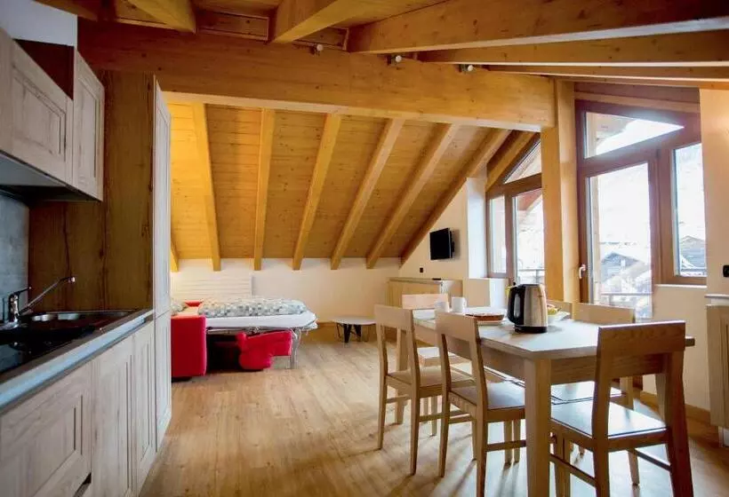バルコニー付き１ベッドルームアパートメント, Steinbock B&b  Apartaments