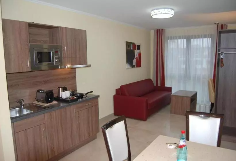 １ベッドルームのスーペリアアパートメント, Naam Hotel & Apartments Frankfurt City Messe Airport