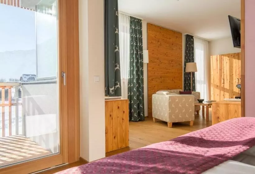 山の見えるジュニアスイート, Narzissen Vital Resort Bad Aussee