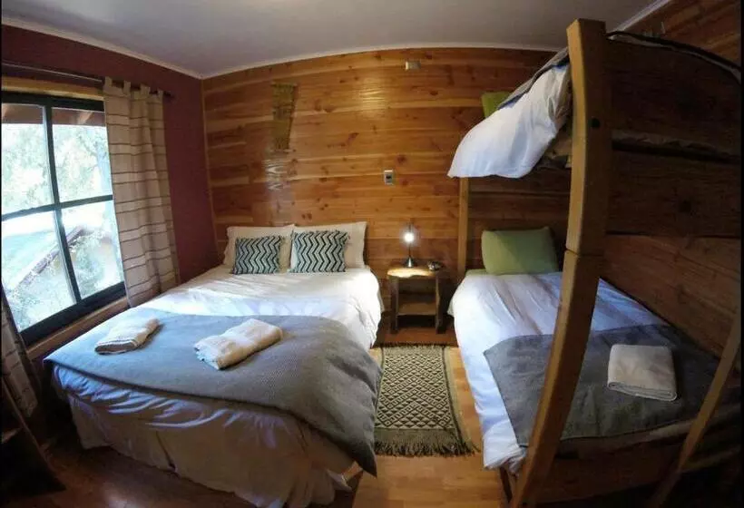 4 Bett Superior Zimmer, Andes Pucón