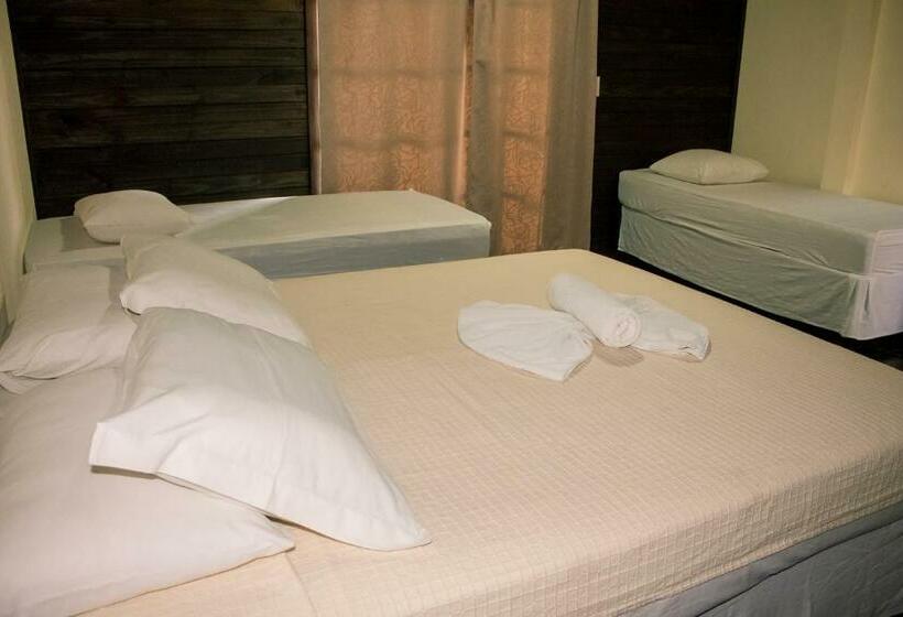 غرفة قياسية رباعية, Pousada Canto Grande