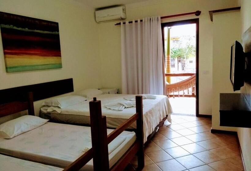 غرفة قياسية رباعية, Pousada Canto Grande