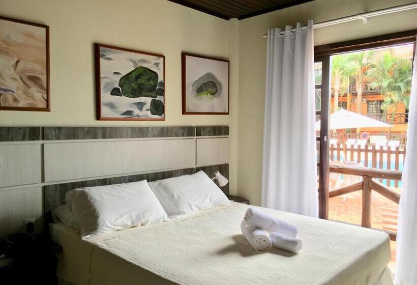 غرفة ديلوكس رباعية, Pousada Canto Grande