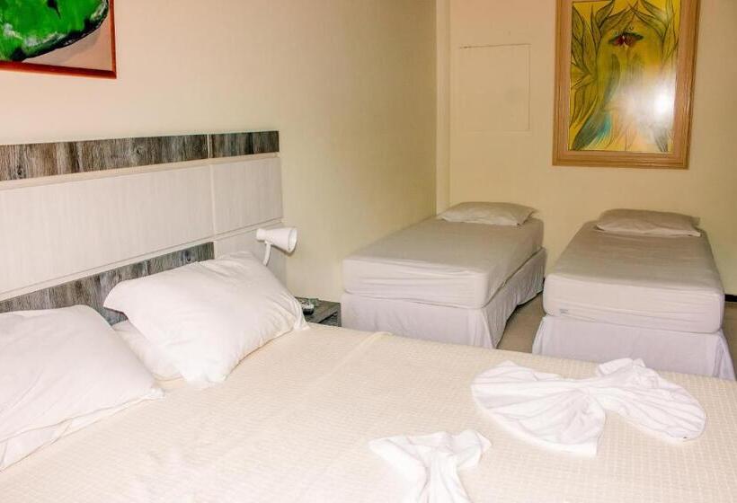 غرفة ديلوكس رباعية, Pousada Canto Grande