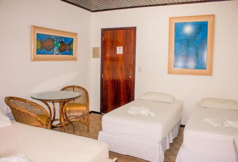 غرفة ديلوكس رباعية, Pousada Canto Grande