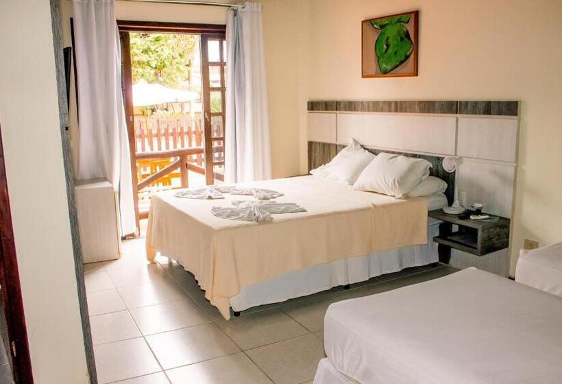 غرفة ديلوكس رباعية, Pousada Canto Grande