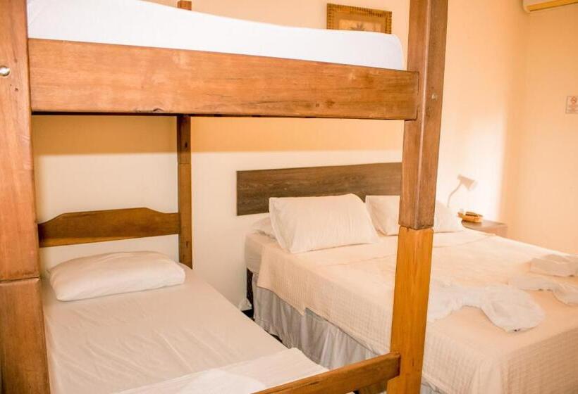 غرفة قياسية رباعية, Pousada Canto Grande