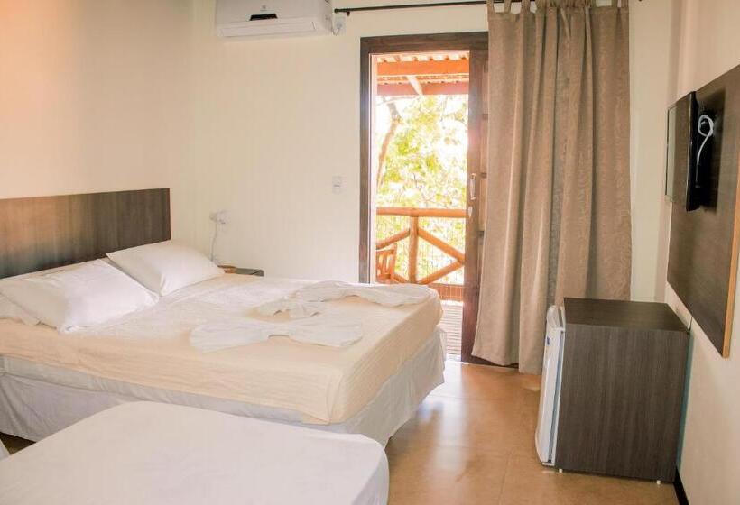 غرفة سوبيريور رباعية, Pousada Canto Grande