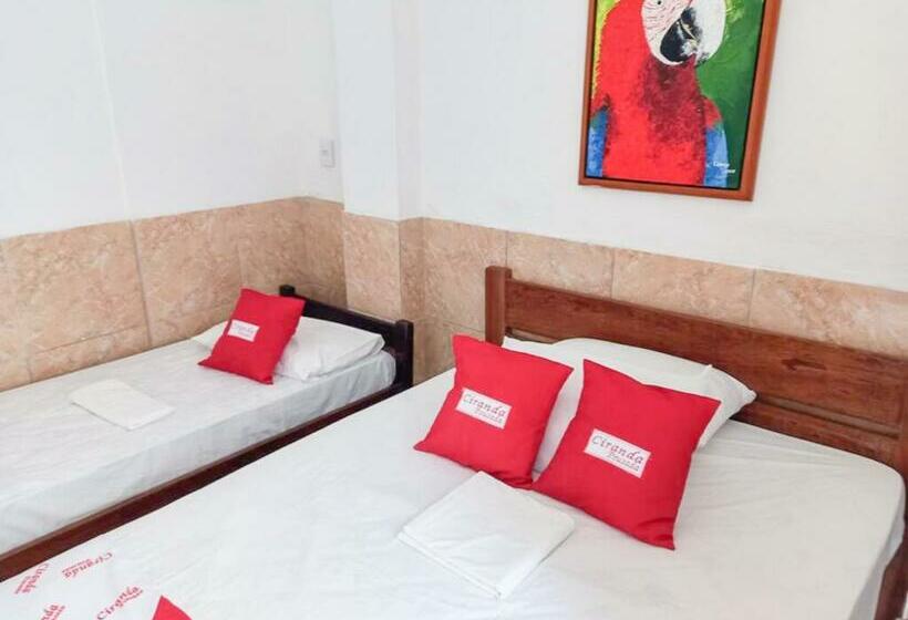 חדר סטנדרט לשלושה, Pousada Ciranda