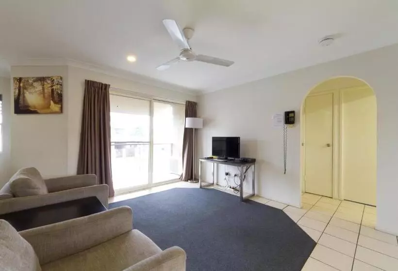 バルコニー付２ベッドルームアパートメント, Rockhampton Serviced Apartments