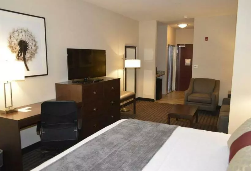 キングサイズベッドのスイートルーム, Best Western Plus Stevens County Inn