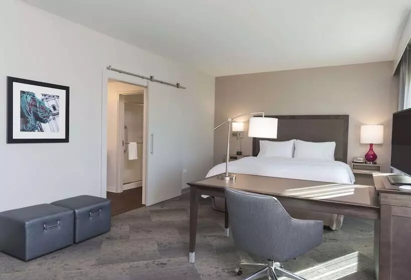 ダブルベッドのスタンダードスタジオ, Hampton Inn & Suites Chicago Schaumburg
