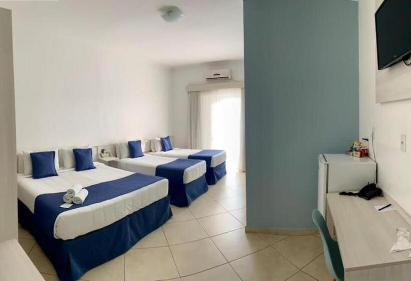 四人豪华间, Summit Suítes Hotel Cachoeira Paulista