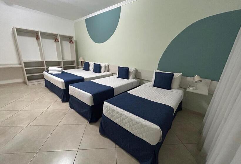 四人高级间, Summit Suítes Hotel Cachoeira Paulista