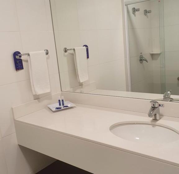 수피리어 트리플 룸, Summit Suítes Hotel Cachoeira Paulista