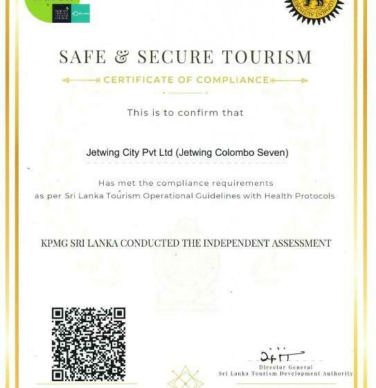 디럭스 룸, Jetwing Colombo Seven