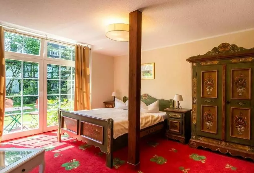 Deluxe-huone, Romantik Hotel Zum Lindengarten