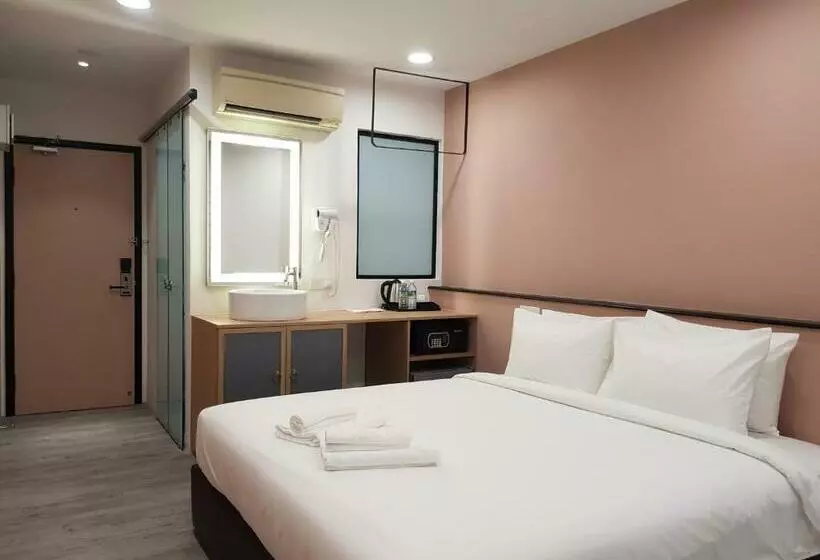 キングサイズベッドのデラックスルーム, Bloommaze Boutique Hotel Klang
