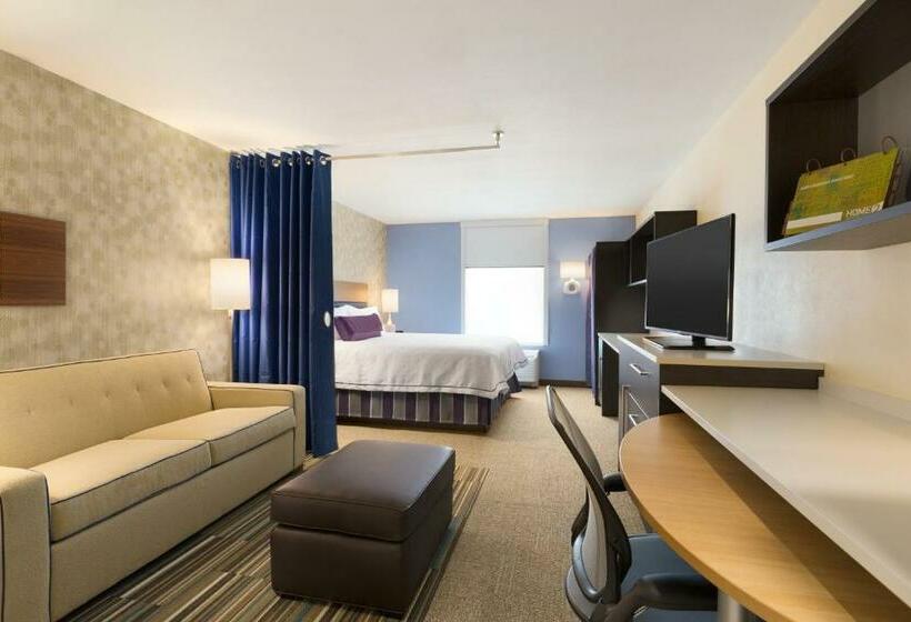 מיטת קינג בסוויטה, Home2 Suites By Hilton Houston Willowbrook