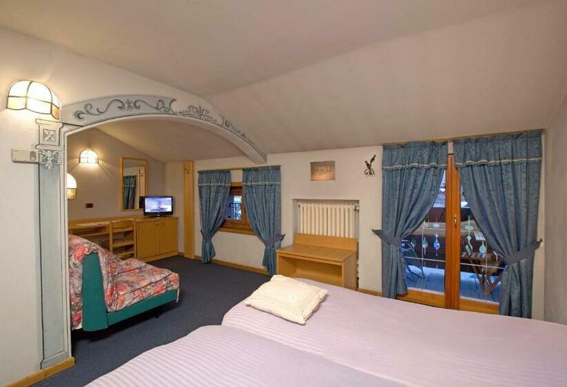 スタンダード4人部屋, La Montanina