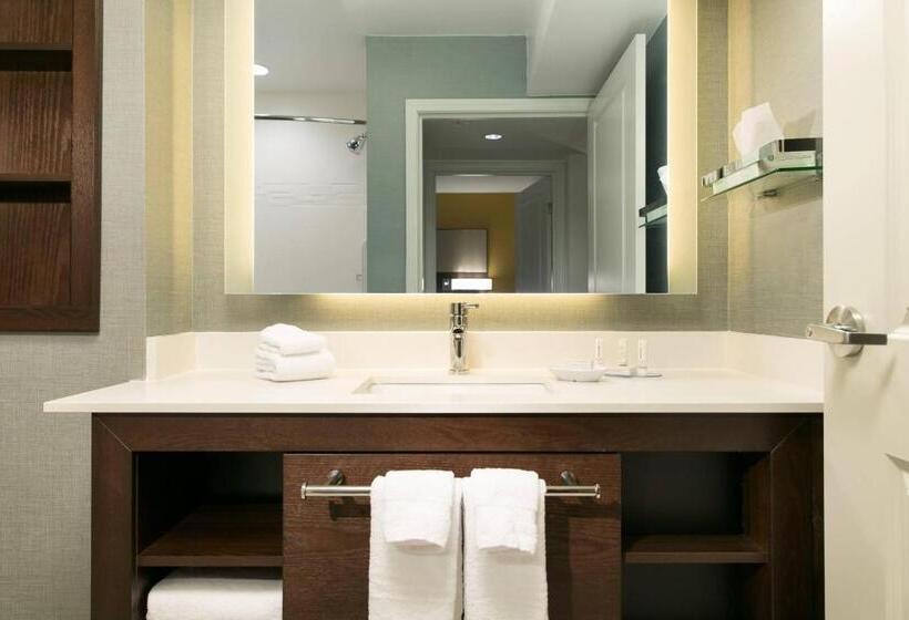 带大床的标准工作室, Residence Inn By Marriott Las Vegas Airport