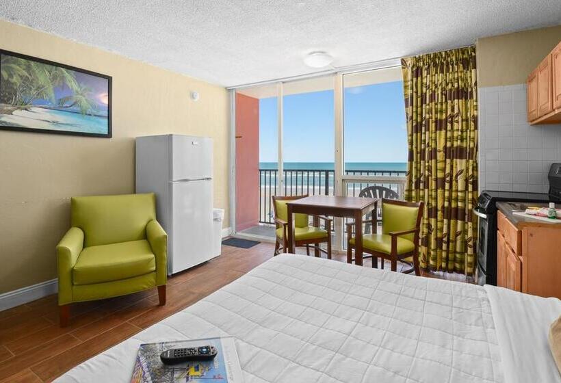 غرفه قياسيه سريرين مزدوجين, Cove Motel Oceanfront