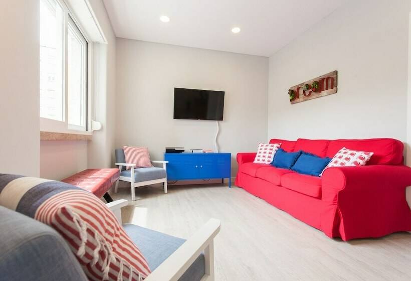 Quarto Familiar Casa de Banho Partilhada, Be Lisbon Hostel Estefânia