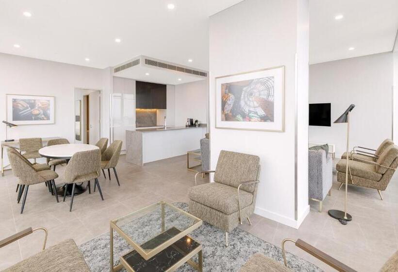 דירת פנטהאוז 1 חדרי שינה, Meriton Suites Melbourne