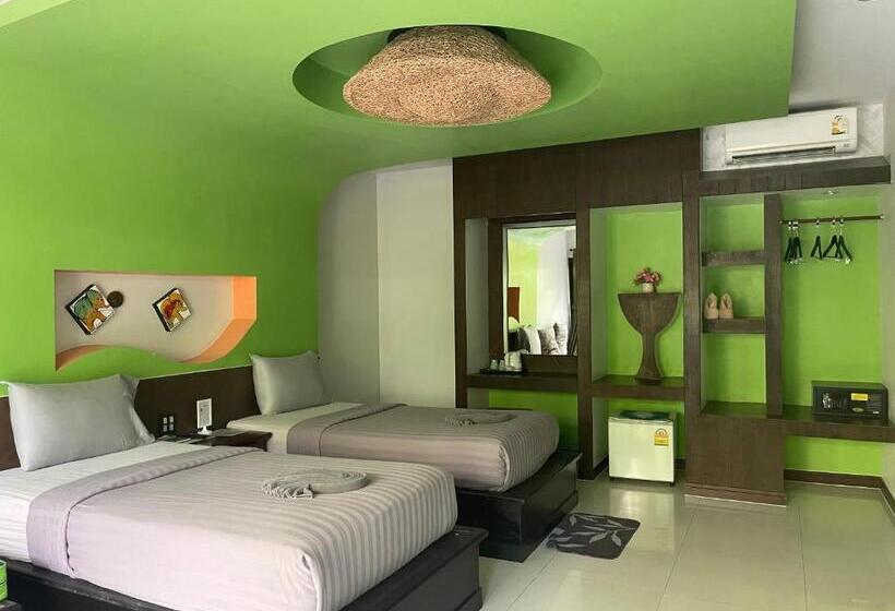 חדר סופריור עם טרסה, Ac 2 Resort