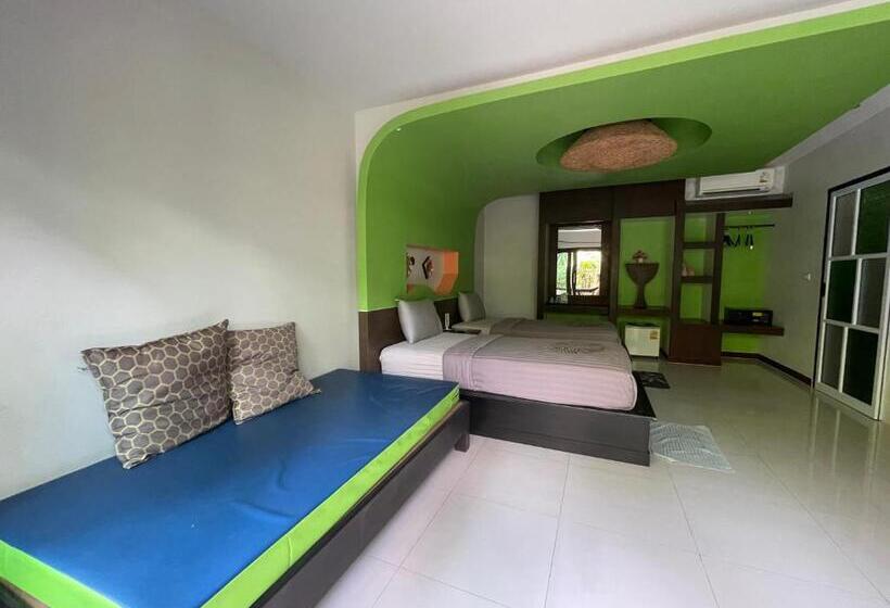 חדר סופריור עם טרסה, Ac 2 Resort