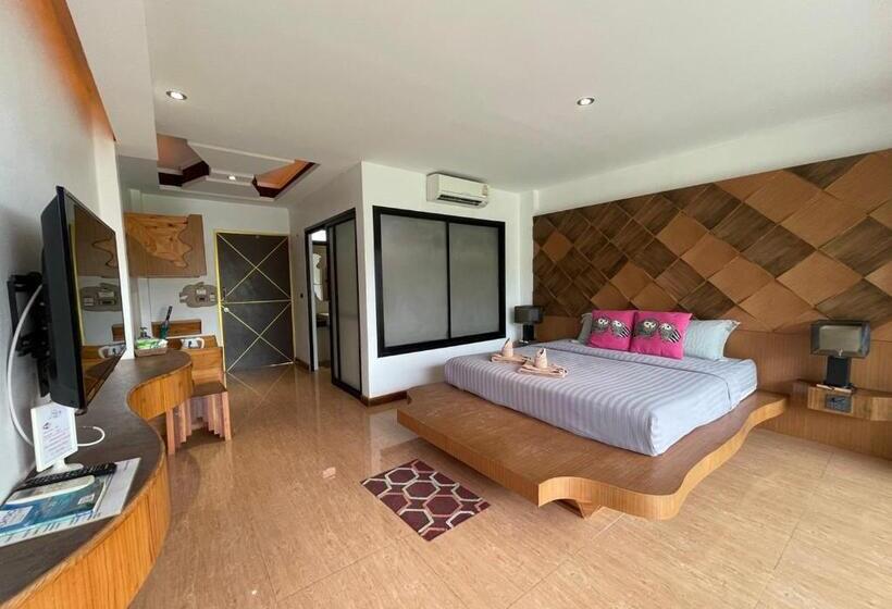 חדר דלוקס עם מרפסת, Ac 2 Resort