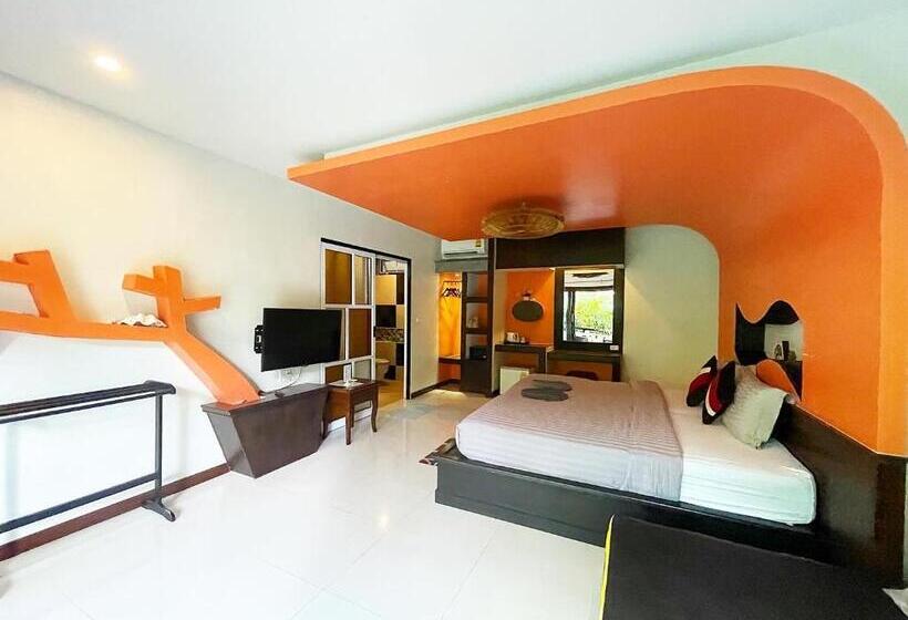 חדר סופריור עם טרסה, Ac 2 Resort