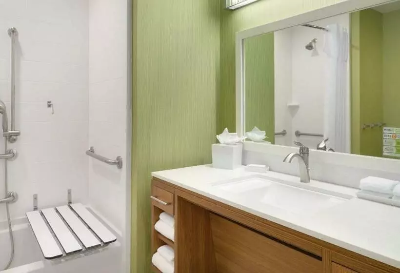 身障者適用スイートルーム, Home2 Suites By Hilton Charlotte Airport
