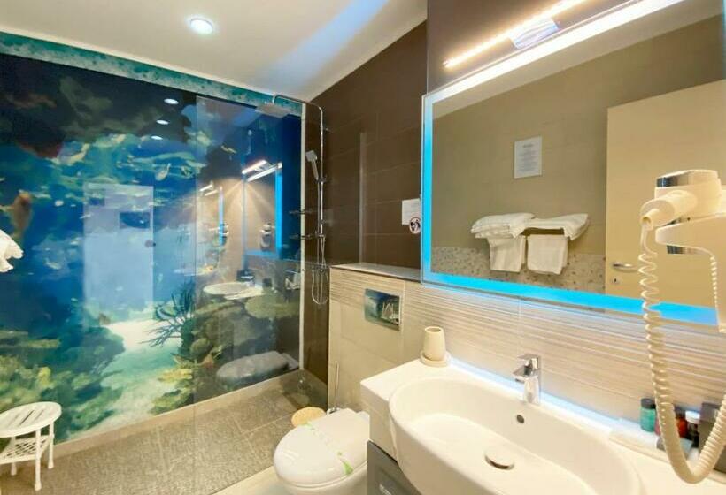 1침실 디럭스 아파트 바다 전망, Boutique Citadel