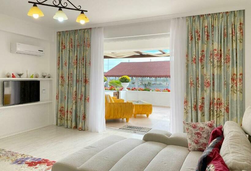 1침실 디럭스 아파트 바다 전망, Boutique Citadel