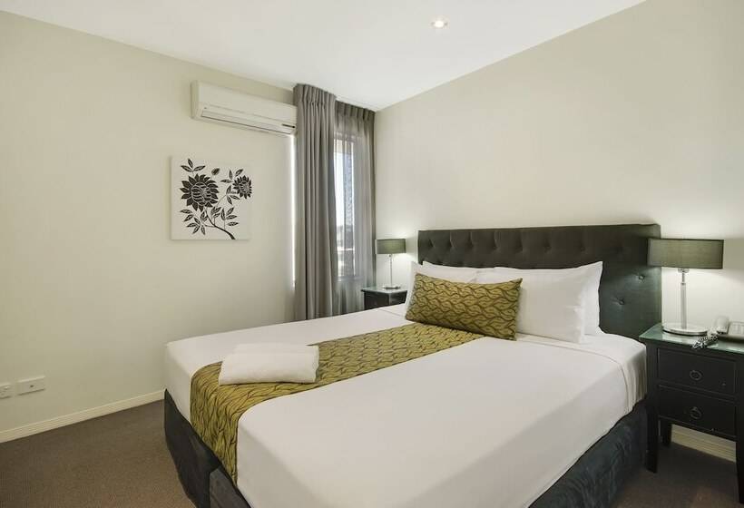 침실 2개 디럭스 아파트, The Chermside Apartments