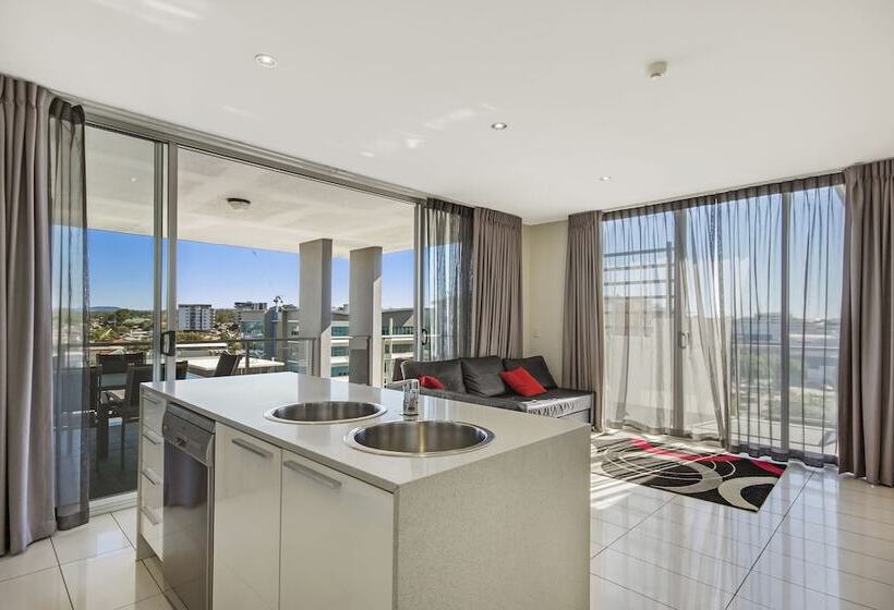 شقة ديلوكس 3 غرف نوم, The Chermside Apartments