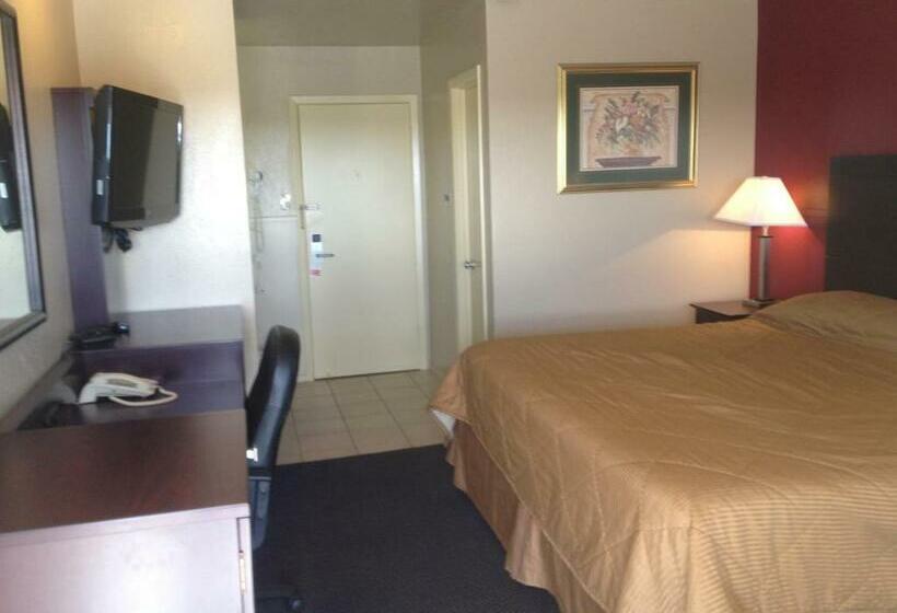 带大床的标准间, Colonial Inn Monahans