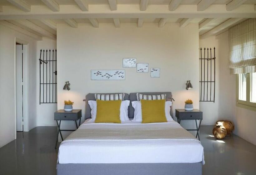 小型套房带海景, Aeolis Tinos Suites