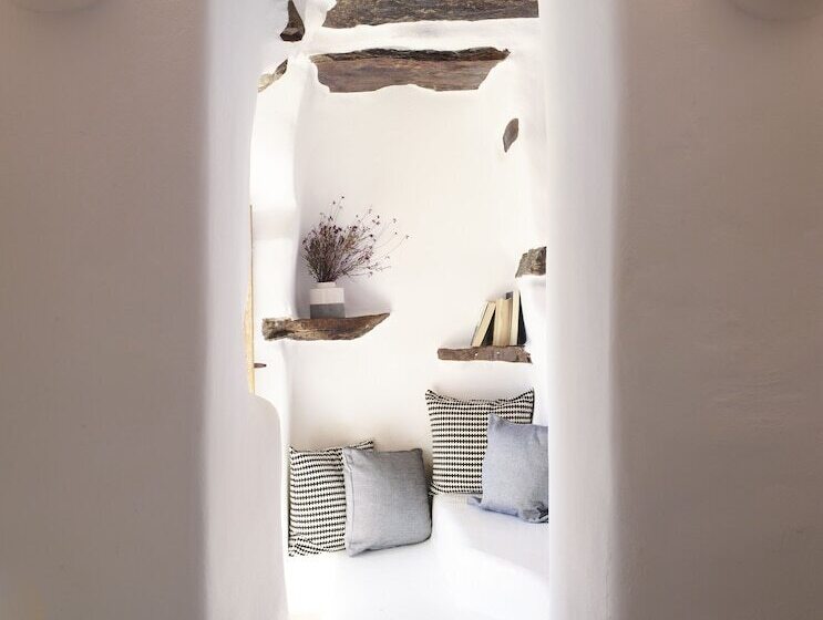 高级房间侧面带海景, Aeolis Tinos Suites