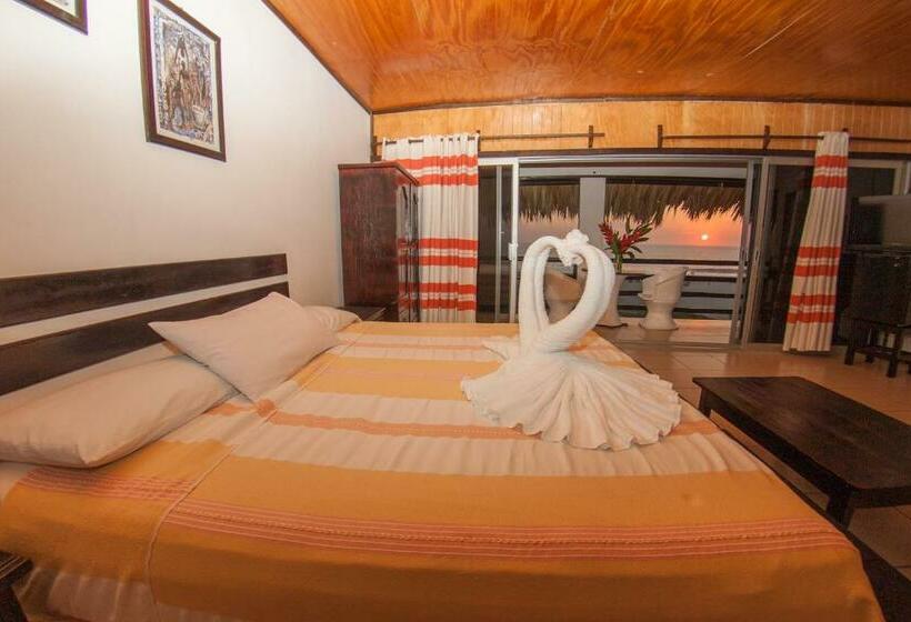 חדר סטנדרט נוף לים, Bungalows Zicatela