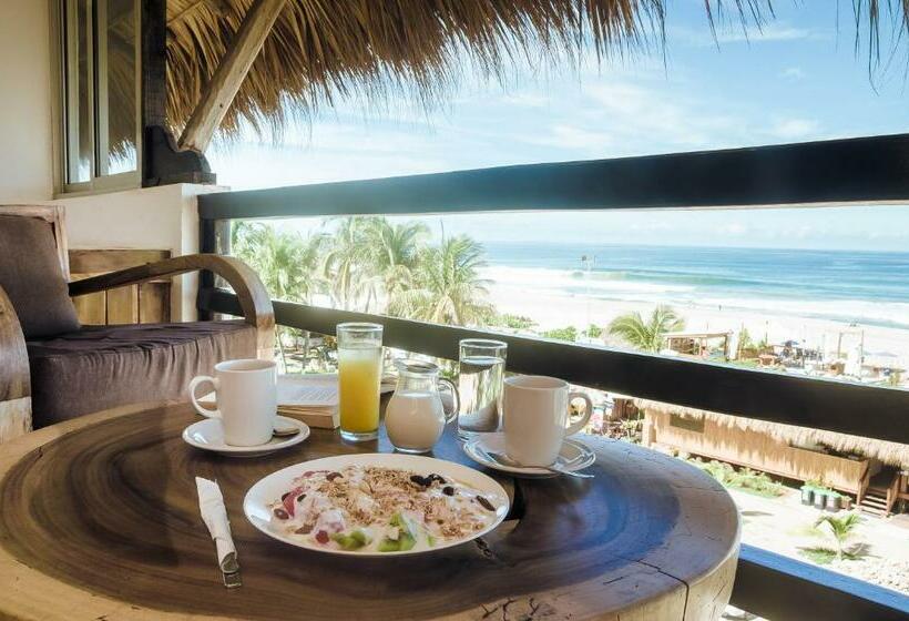 חדר סטנדרט נוף לים, Bungalows Zicatela