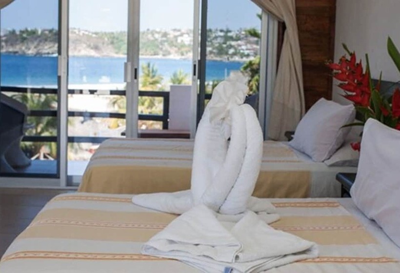 חדר סטנדרט נוף לים, Bungalows Zicatela