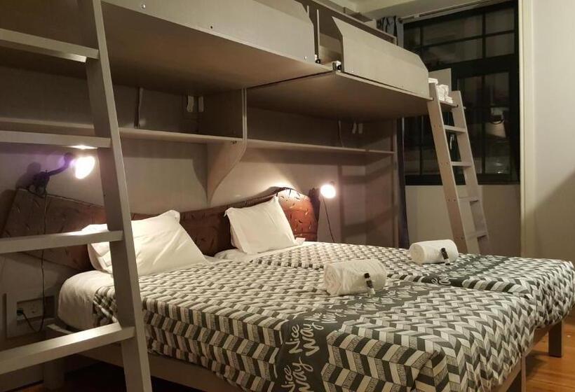 غرفة عائلية حمام مشترك, Nice Way Porto Hostel